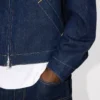 Padded Workwear Jacket in Japanese Denim