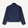 Padded Workwear Jacket in Japanese Denim