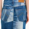 Patchwork Short Skirt in Japanese Denim Patchwork Short Skirt in Japanese Denim