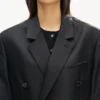 Peaked Lapel Blazer in Virgin Wool and Silk Peaked Lapel Blazer in Virgin Wool and Silk