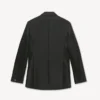 Peaked Lapel Blazer in Virgin Wool and Silk Peaked Lapel Blazer in Virgin Wool and Silk