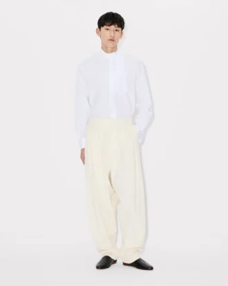 Pleated Pants in Virgin Wool Pleated Pants in Virgin Wool