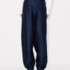 Pleated Pants in Virgin Wool Silk Pleated Pants in Virgin Wool Silk