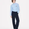 Pleated Tailored Pants in Virgin Wool Pleated Tailored Pants in Virgin Wool