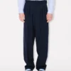 Pleated Tailored Pants in Virgin Wool Pleated Tailored Pants in Virgin Wool