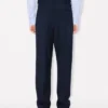 Pleated Tailored Pants in Virgin Wool Pleated Tailored Pants in Virgin Wool