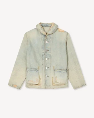 Shawl Chore Jacket in Japanese Denim