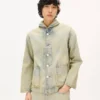 Shawl Chore Jacket in Japanese Denim Shawl Chore Jacket in Japanese Denim