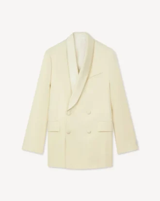Shawl Collar Blazer in Virgin Wool
