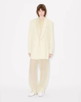Shawl Collar Blazer in Virgin Wool