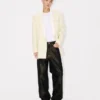Shawl Lapel Double Breasted Jacket in Virgin Wool Shawl Lapel Double Breasted Jacket in Virgin Wool