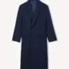 Shawl Lapel Tailored Coat in Virgin Wool Shawl Lapel Tailored Coat in Virgin Wool