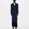 Shawl Lapel Tailored Coat in Virgin Wool Shawl Lapel Tailored Coat in Virgin Wool