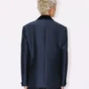 Shawl Lapel Tailored Jacket in Virgin Wool Slik Shawl Lapel Tailored Jacket in Virgin Wool Slik