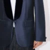 Shawl Lapel Tailored Jacket in Virgin Wool Slik Shawl Lapel Tailored Jacket in Virgin Wool Slik