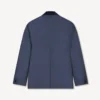 Shawl Lapel Tailored Jacket in Virgin Wool Slik Shawl Lapel Tailored Jacket in Virgin Wool Slik