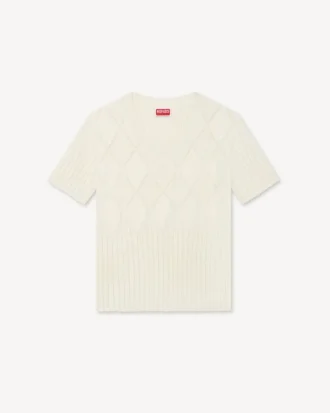 Short Sleeve Knit Top
