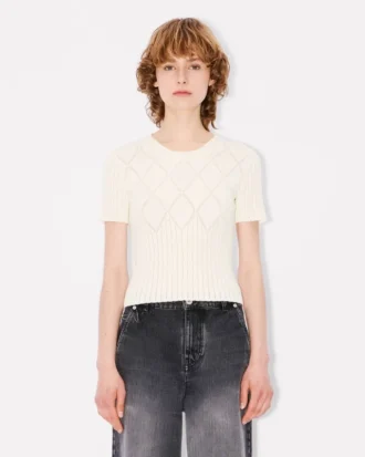 Short Sleeve Knit Top