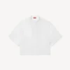 Short Sleeves Shirt in Poplin Cotton Short Sleeves Shirt in Poplin Cotton