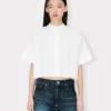 Short Sleeves Shirt in Poplin Cotton Short Sleeves Shirt in Poplin Cotton