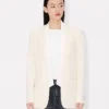 Single Breasted Kimono Blazer in Virgin Wool Single Breasted Kimono Blazer in Virgin Wool
