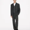 Single Breasted Tailored Kimono Blazer in Virgin Wool Single Breasted Tailored Kimono Blazer in Virgin Wool