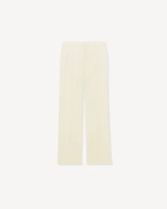 Straight Pants in Virgin Wool