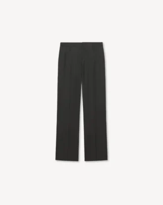 Straight Pants in Virgin Wool