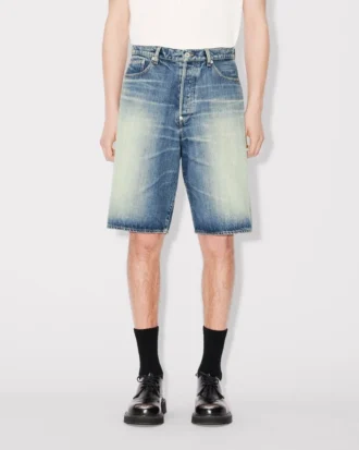 Straight Short in Japanese Denim Straight Short in Japanese Denim