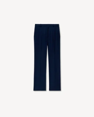Straight Tailored Pants in Virgin Wool Straight Tailored Pants in Virgin Wool