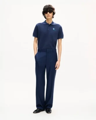 Straight Tailored Pants in Virgin Wool Straight Tailored Pants in Virgin Wool