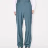 Straight Tailored Pants in Virgin Wool Straight Tailored Pants in Virgin Wool