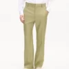 Straight Tailored Pants in Virgin Wool Straight Tailored Pants in Virgin Wool