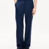 Straight Tailored Pants in Virgin Wool Straight Tailored Pants in Virgin Wool