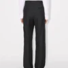 Straight Tailored Pants in Virgin Wool Straight Tailored Pants in Virgin Wool