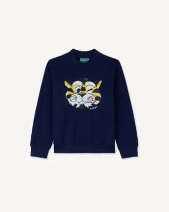 Sweatshirt ‘Kenzo Wild Tiger’ in French Terry