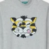 Sweatshirt ‘Kenzo Wild Tiger’ in French Terry