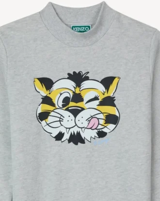 Sweatshirt ‘Kenzo Wild Tiger’ in French Terry