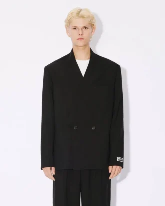 Tailored Kimono Jacket in Virgin Wool Tailored Kimono Jacket in Virgin Wool