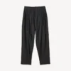 Tailored Plaited Pants in Virgin Wool and Silk Tailored Plaited Pants in Virgin Wool and Silk
