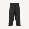 Tailored Plaited Pants in Virgin Wool and Silk Tailored Plaited Pants in Virgin Wool and Silk