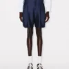 Tailored Short in Virgin Wool and Silk Tailored Short in Virgin Wool and Silk