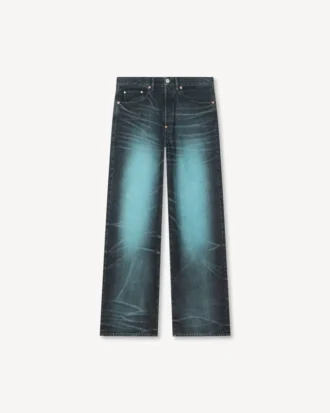 Turn up Wide Fit Jeans in Japanese Denim Turn up Wide Fit Jeans in Japanese Denim