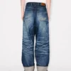 Turn up Wide Fit Jeans in Japanese Denim Turn up Wide Fit Jeans in Japanese Denim