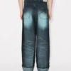 Turn up Wide Fit Jeans in Japanese Denim Turn up Wide Fit Jeans in Japanese Denim