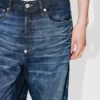 Turn up Wide Fit Jeans in Japanese Denim Turn up Wide Fit Jeans in Japanese Denim