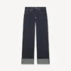 Turn up Wide Fit Jeans in Japanese Denim Turn up Wide Fit Jeans in Japanese Denim