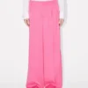 Wide Leg Tailored Pants in Virgin Wool Wide Leg Tailored Pants in Virgin Wool