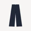 Wide Leg Tailored Pants in Virgin Wool Wide Leg Tailored Pants in Virgin Wool
